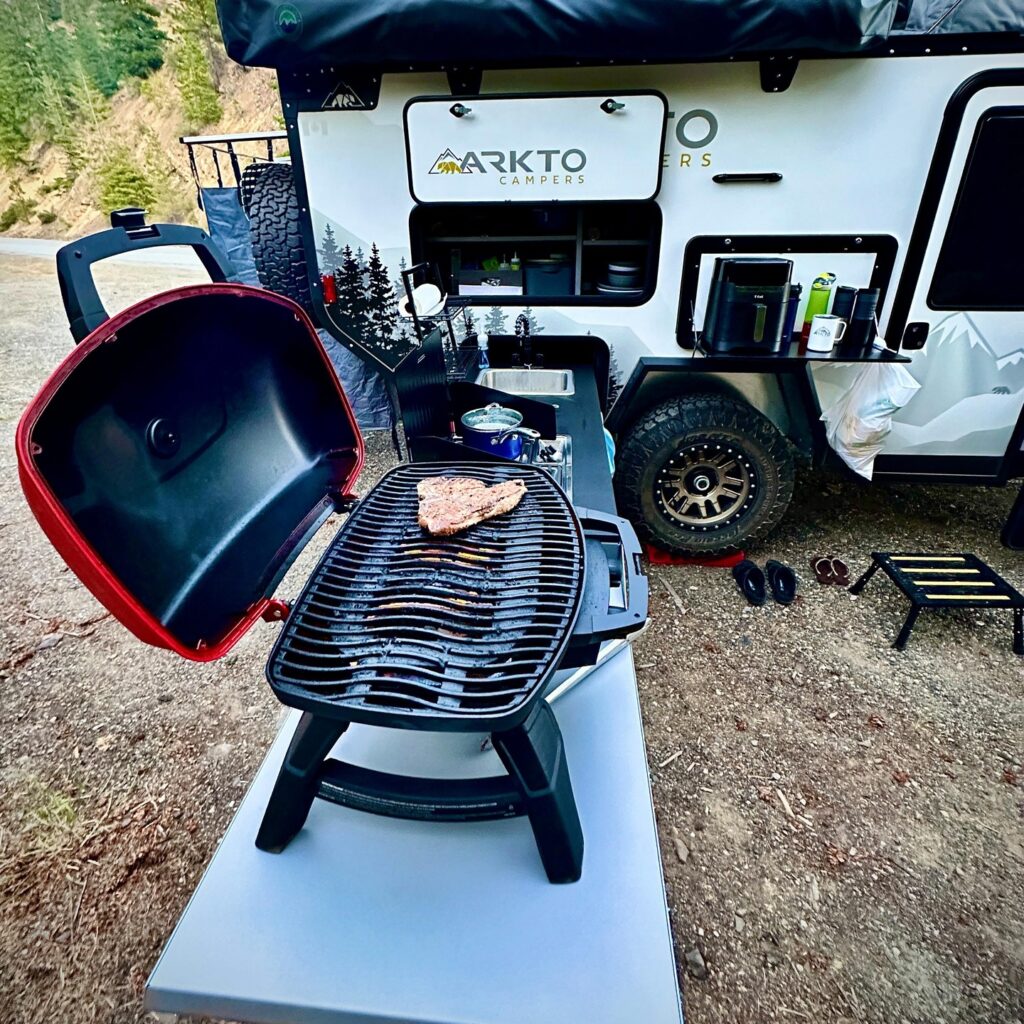 Camping airfryer
