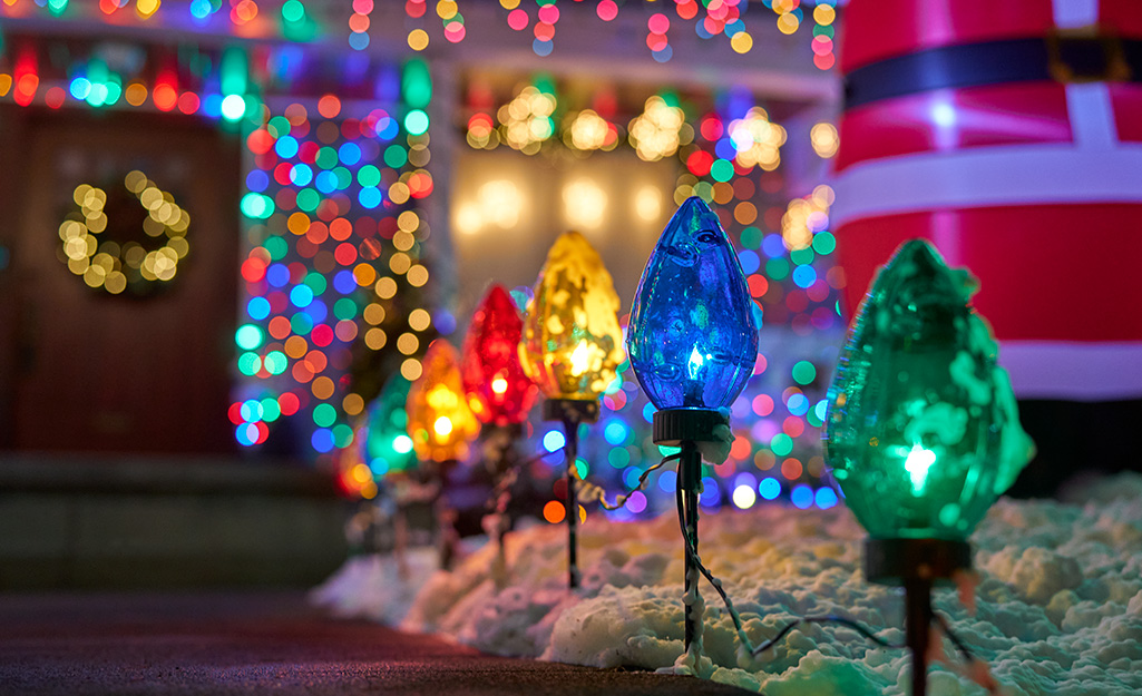 Christmas tree and Light